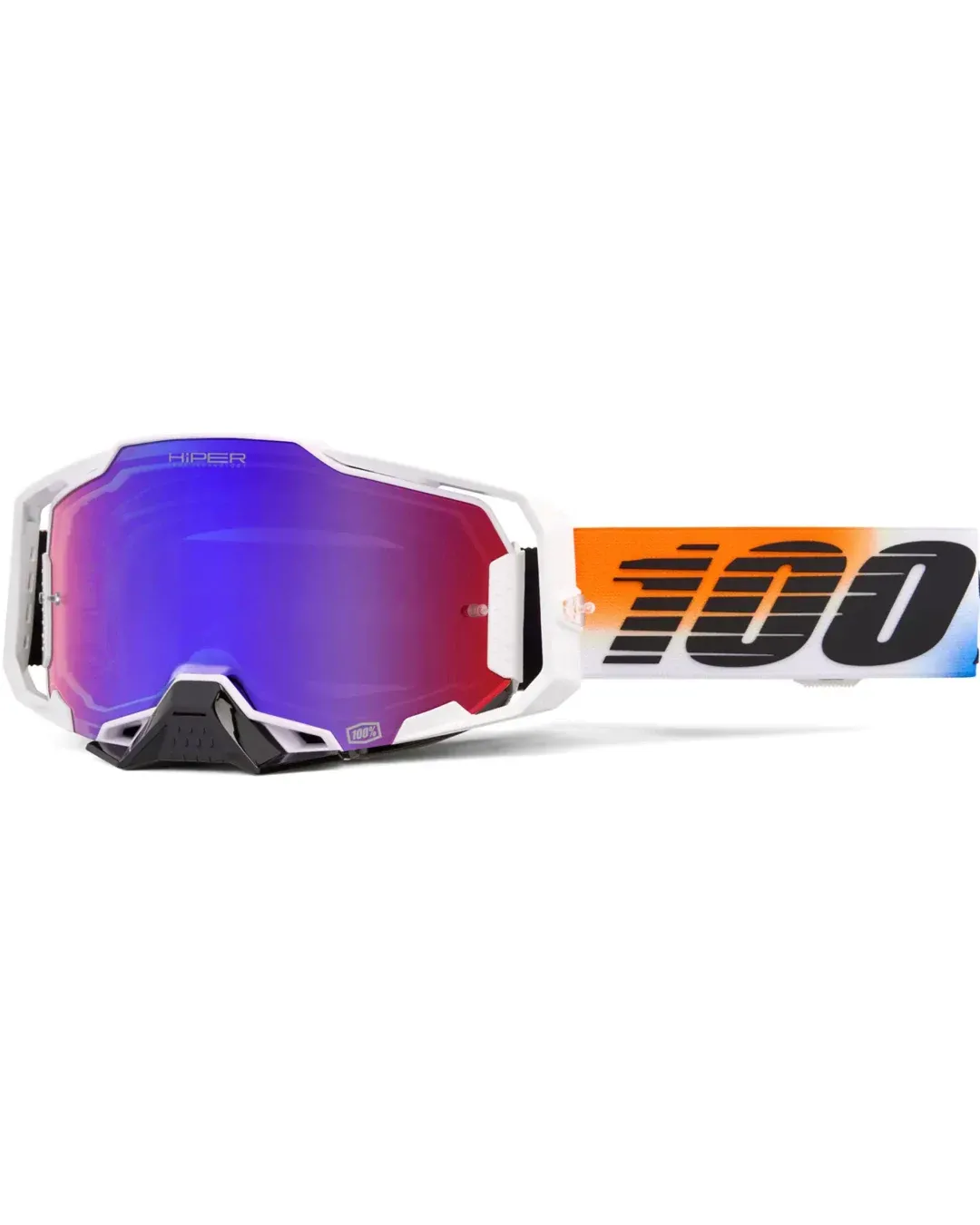 Мотокрос очила 100% ARMEGA HIPER UNITED RED/BLUE MIRROR