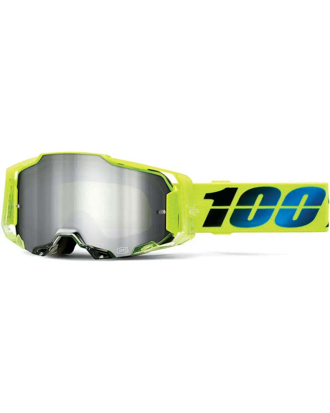 Мотокрос очила 100% ARMEGA KOROPI MIRROR SILVER FLASH