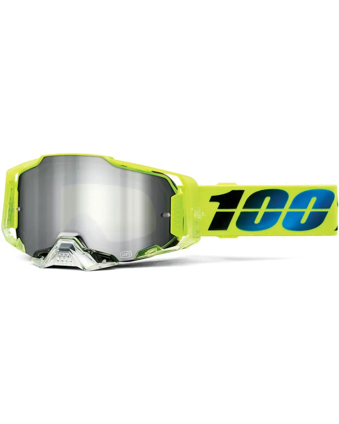 Мотокрос очила 100% ARMEGA KOROPI MIRROR SILVER FLASH