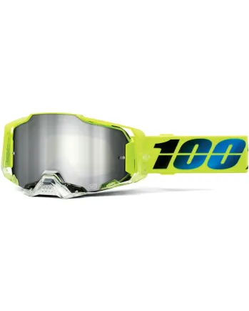 Мотокрос очила 100% ARMEGA KOROPI MIRROR SILVER FLASH
