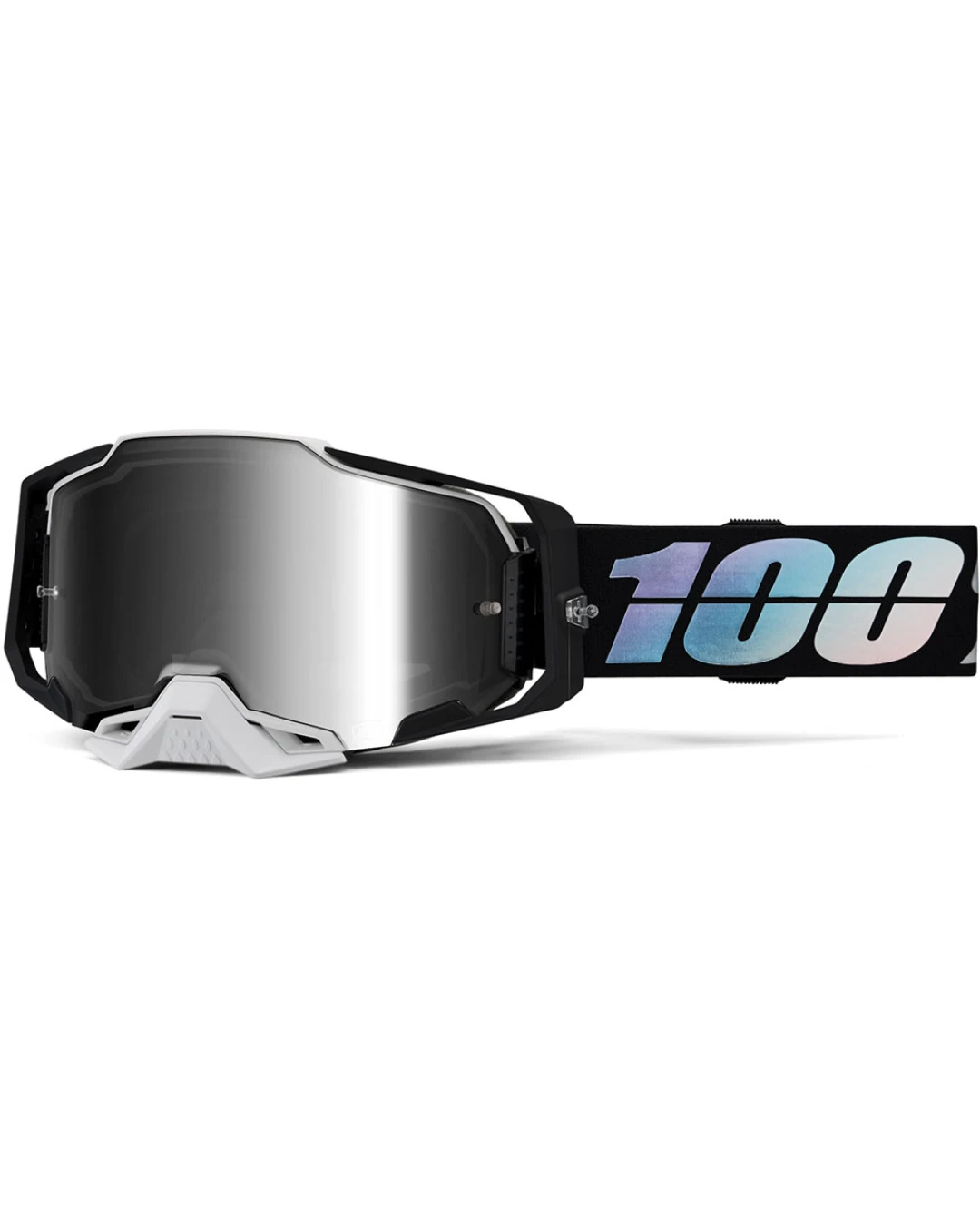 Мотокрос очила 100% ARMEGA KRISP MIRROR SILVER