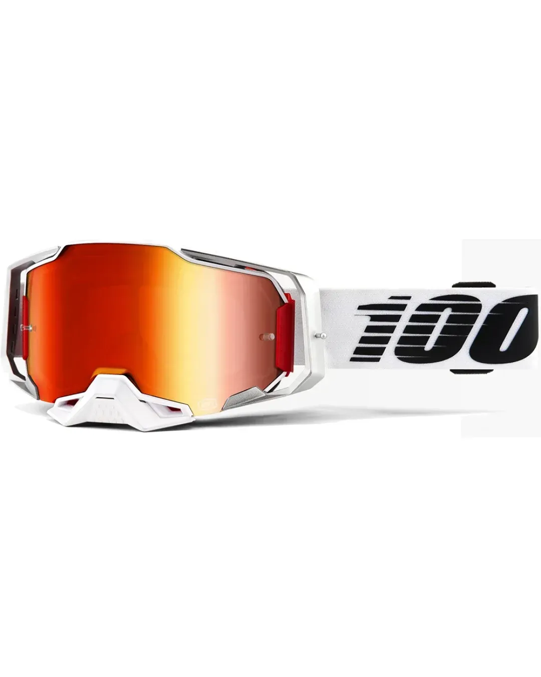Мотокрос очила 100% ARMEGA LIGHTSABER RED MIRROR
