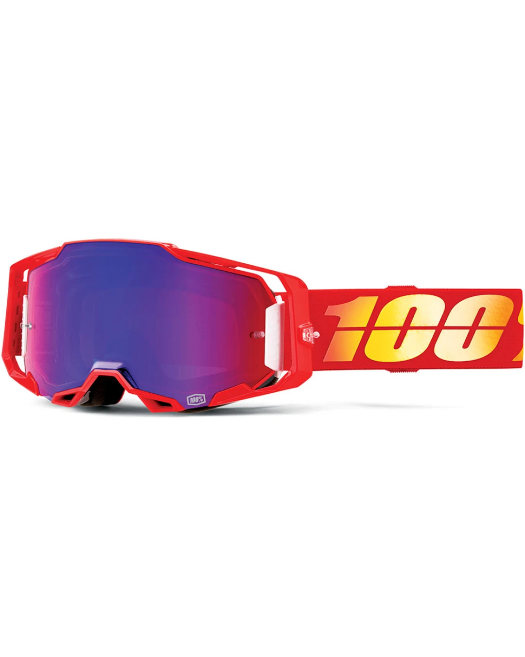 Мотокрос очила 100% ARMEGA NUKETOWN MIRROR RED/BLUE