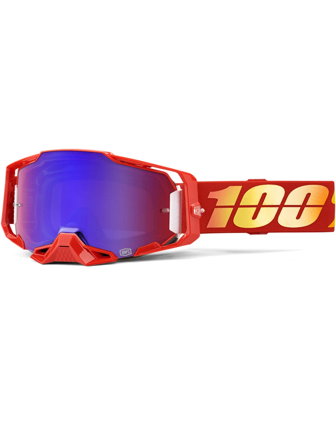 Мотокрос очила 100% ARMEGA NUKETOWN MIRROR RED/BLUE