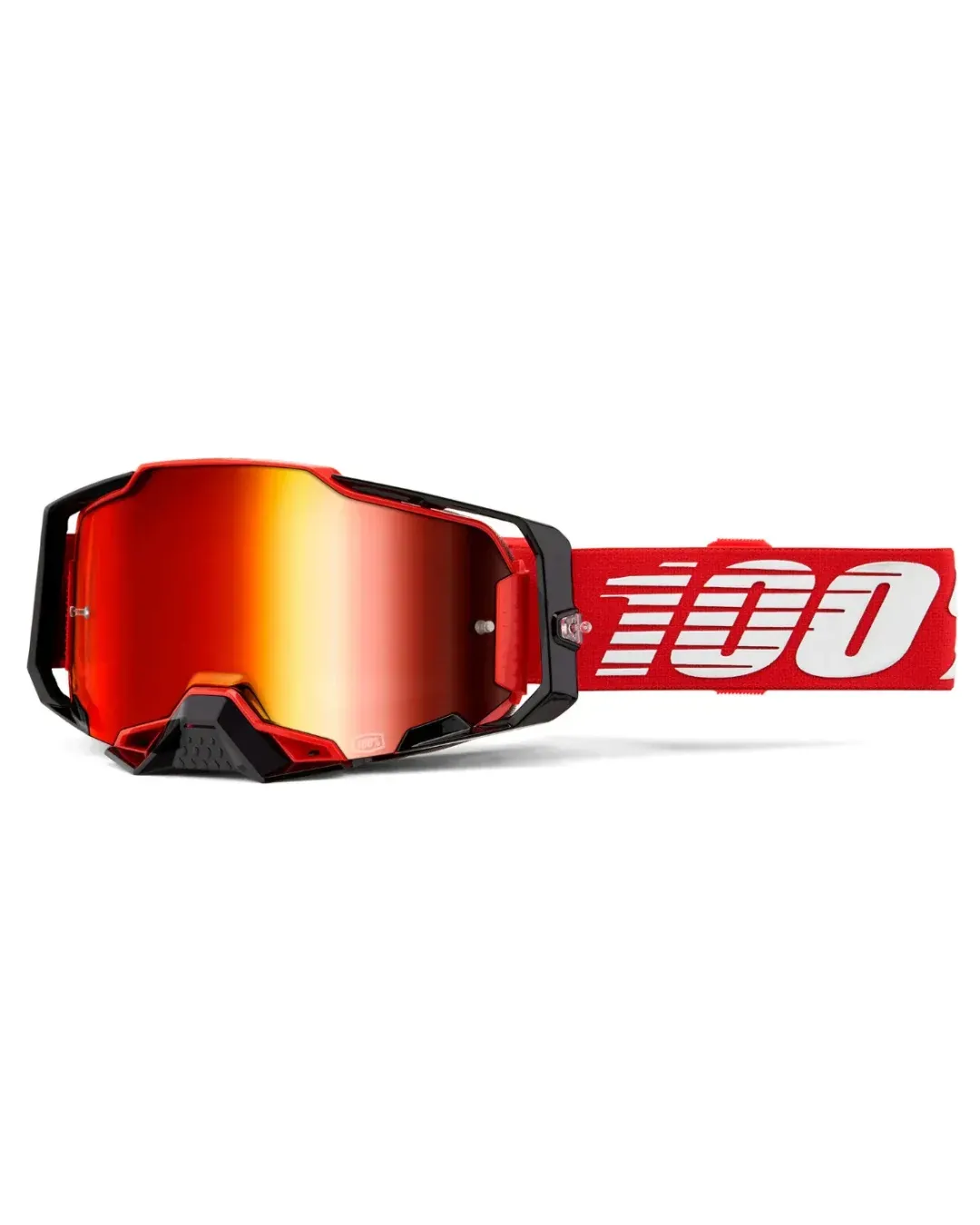 Мотокрос очила 100% ARMEGA RED - MIRROR RED