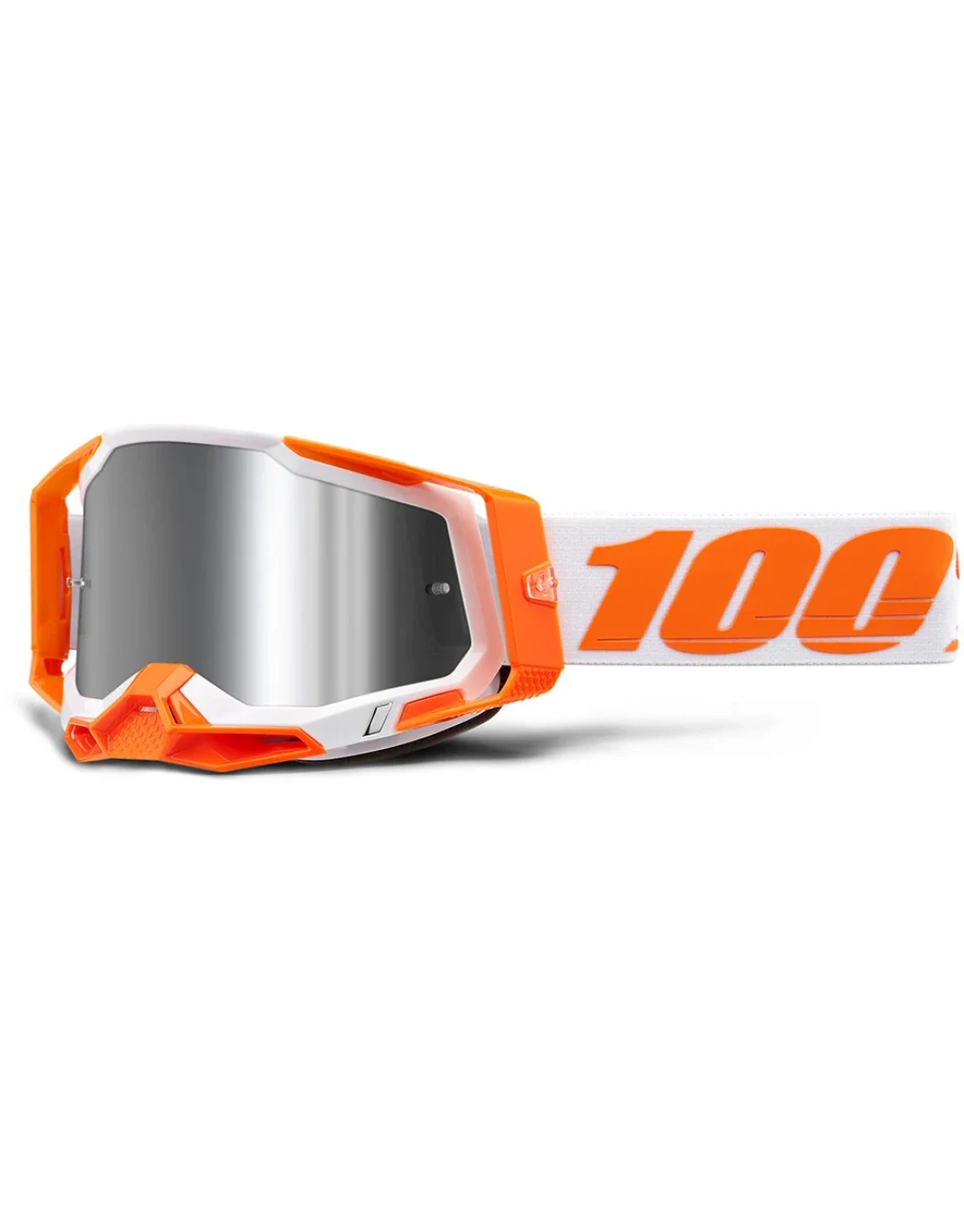 Мотокрос очила 100% RACECRAFT ORANGE SILVER FLASH