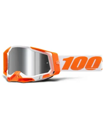 Мотокрос очила 100% RACECRAFT ORANGE SILVER FLASH