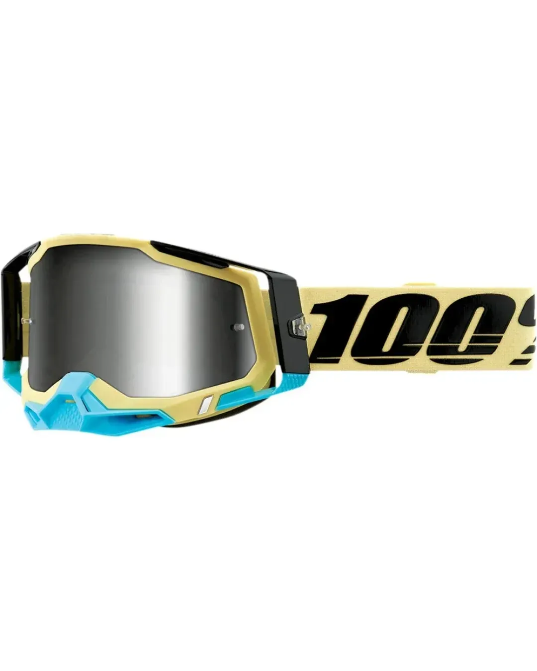 Мотокрос очила 100% RACECRAFT2 AIRBLAST-MIRROR SILVER