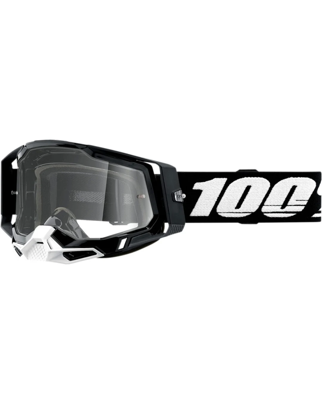 Мотокрос очила 100% RACECRAFT2 BLACK-CLEAR
