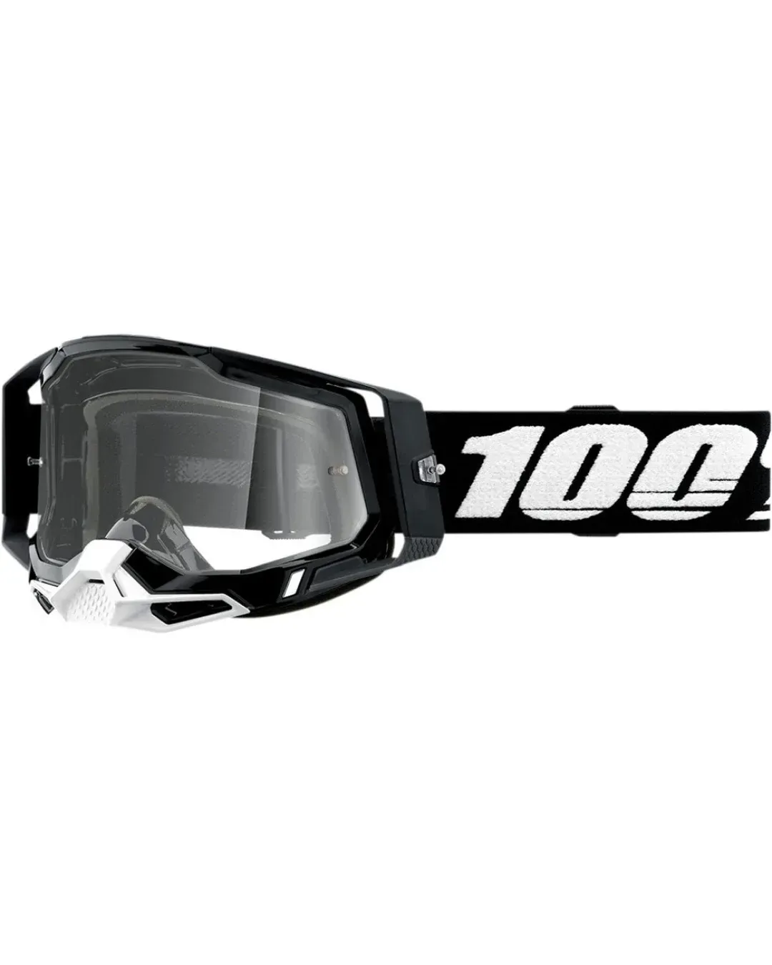 Мотокрос очила 100% RACECRAFT2 BLACK-CLEAR