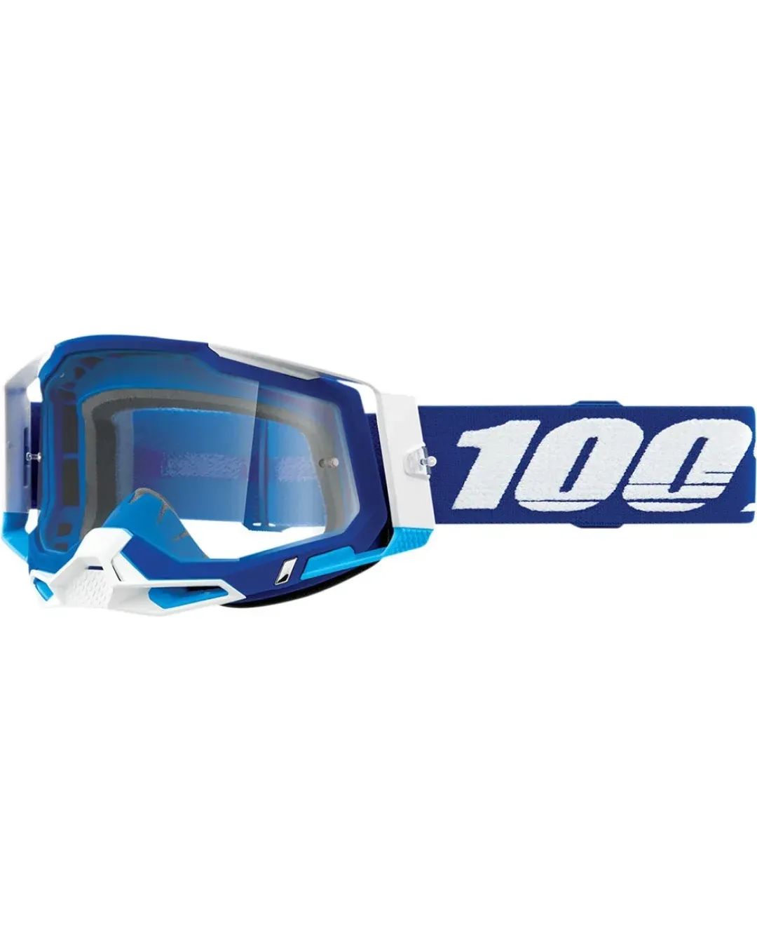 Мотокрос очила 100% RACECRAFT2 BLUE-CLEAR