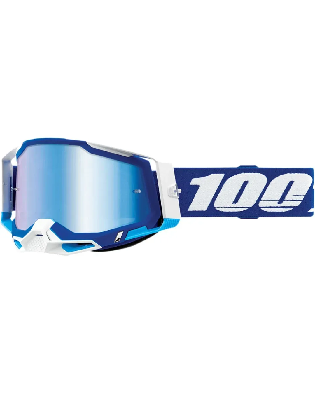 Мотокрос очила 100% RACECRAFT2  BLUE-MIRROR BLUE