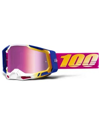 Мотокрос очила 100% RACECRAFT2 MISSION - MIRROR PINK