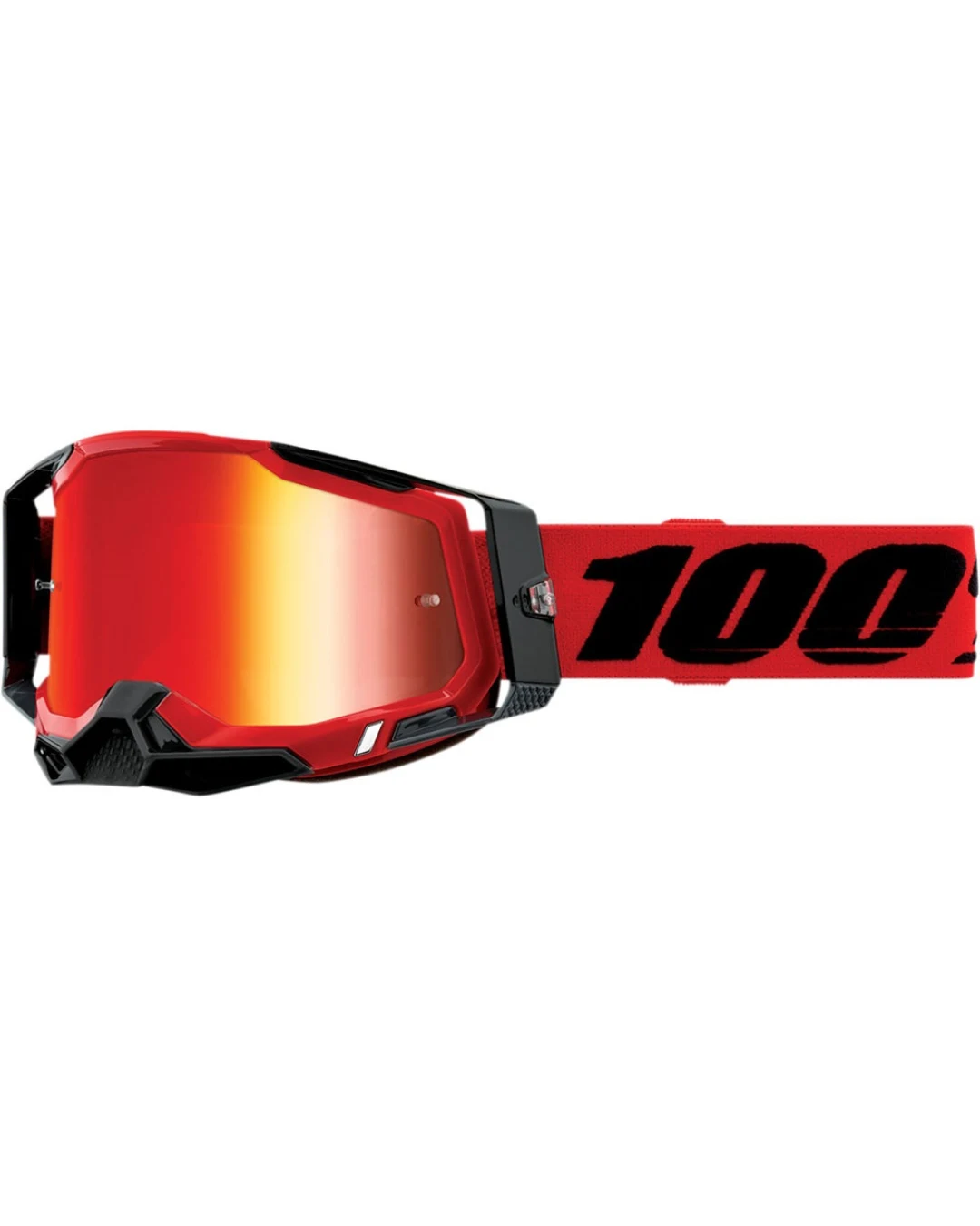 Мотокрос очила 100% RACECRAFT2 RED-MIRROR RED