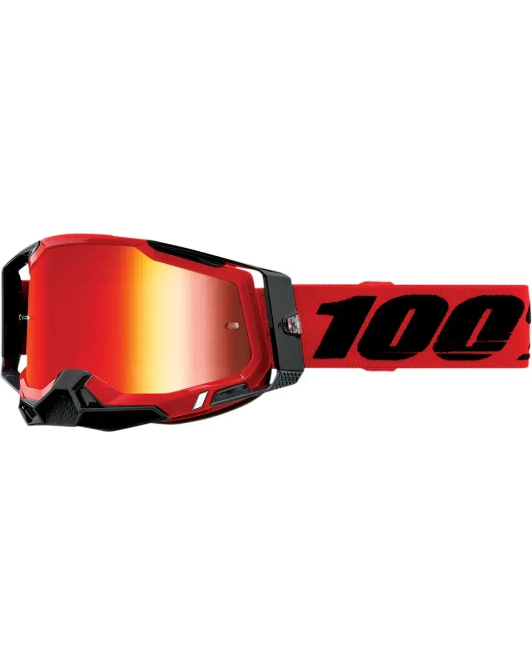 Мотокрос очила 100% RACECRAFT2 RED-MIRROR RED