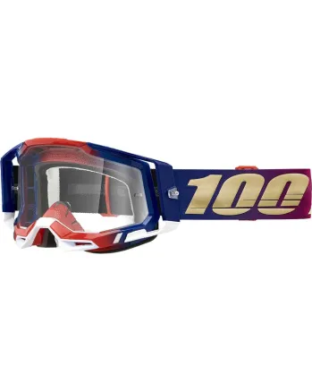 Мотокрос очила 100% RACECRAFT2 UNITED - CLEAR