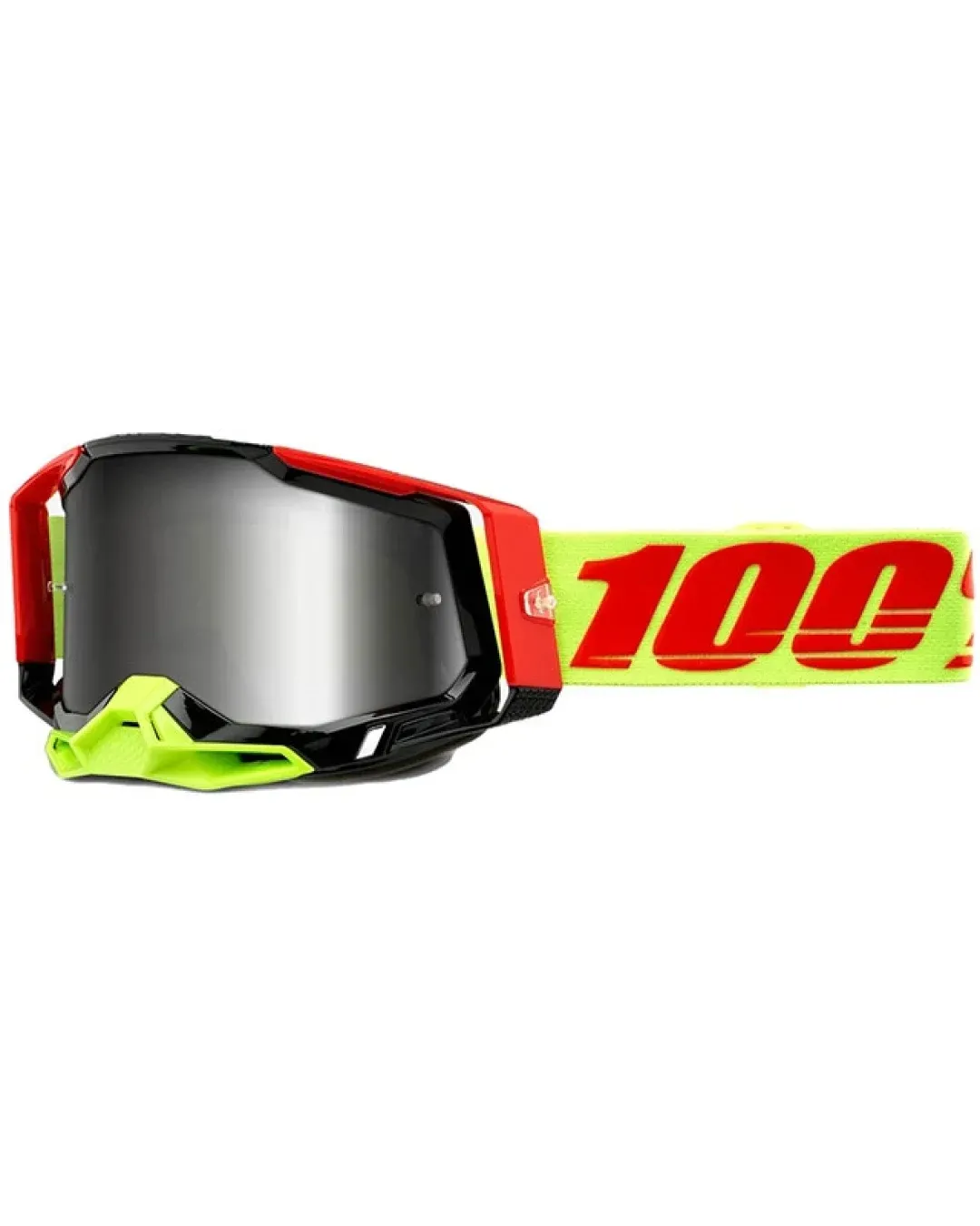 Мотокрос очила 100% RACECRAFT2 WIZ - FLASH SILVER