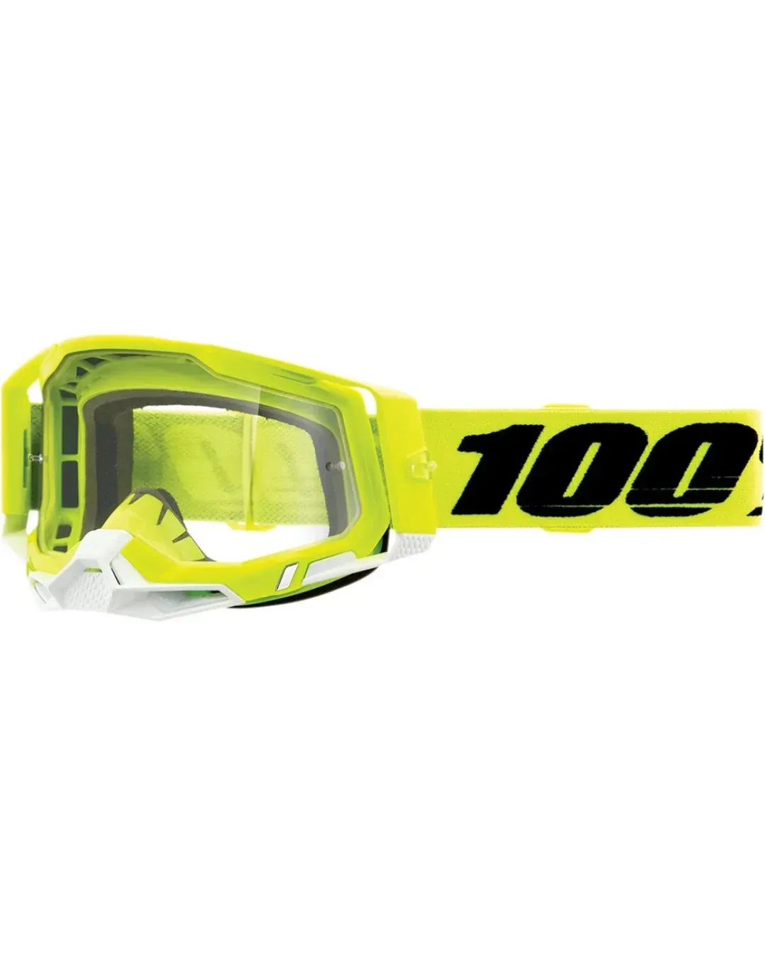 Мотокрос очила 100% RACECRAFT2  YELLOW-CLEAR
