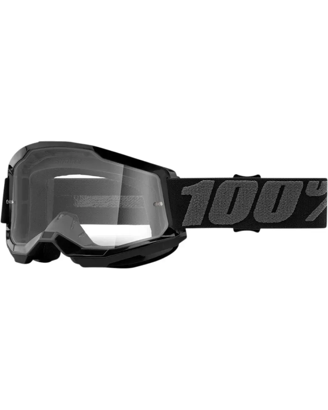 Мотокрос очила 100% STRATA2 BLACK-CLEAR