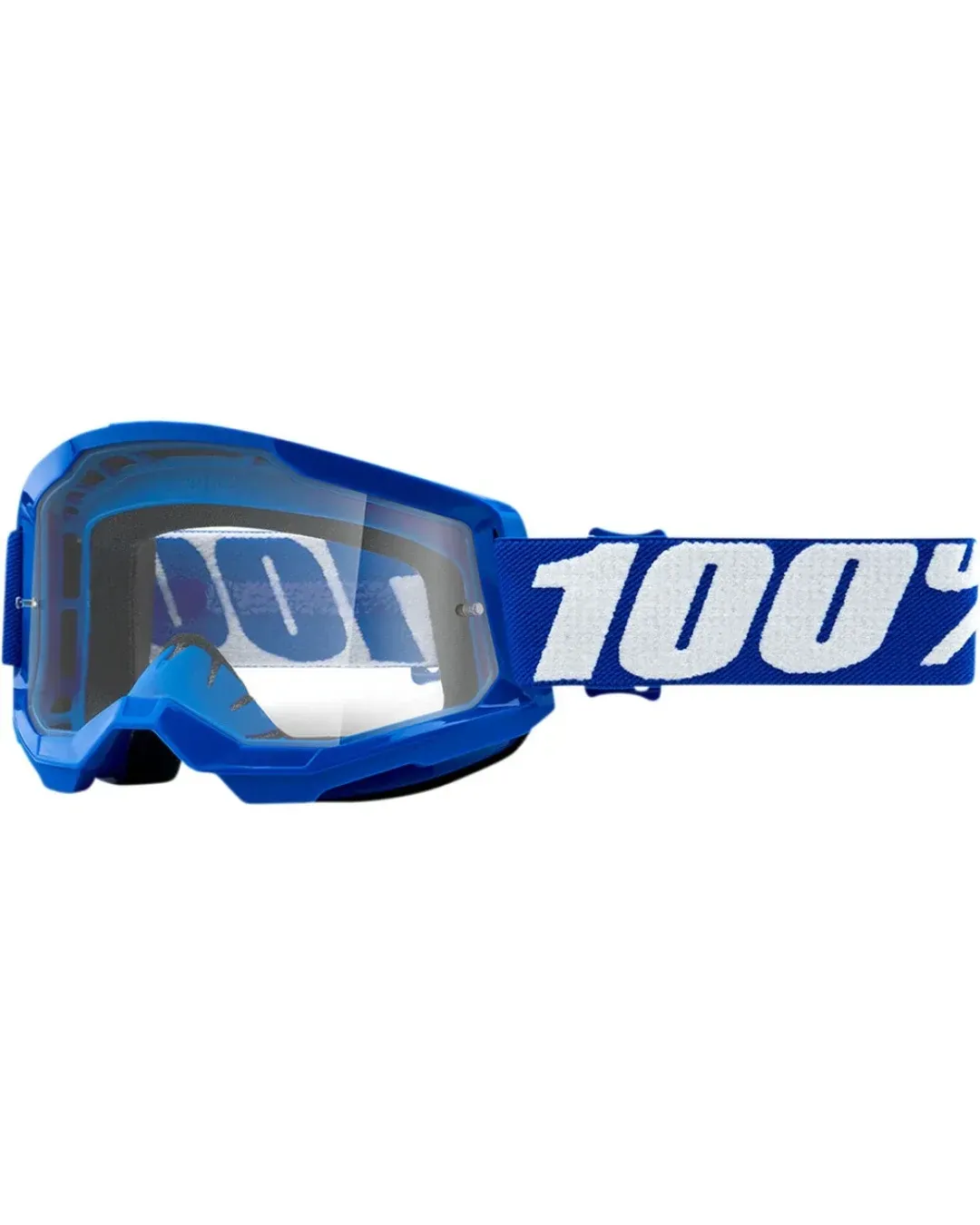Мотокрос очила 100% STRATA2 BLUE- CLEAR