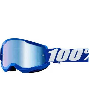 Мотокрос очила 100% STRATA2 BLUE-MIRROR BLUE
