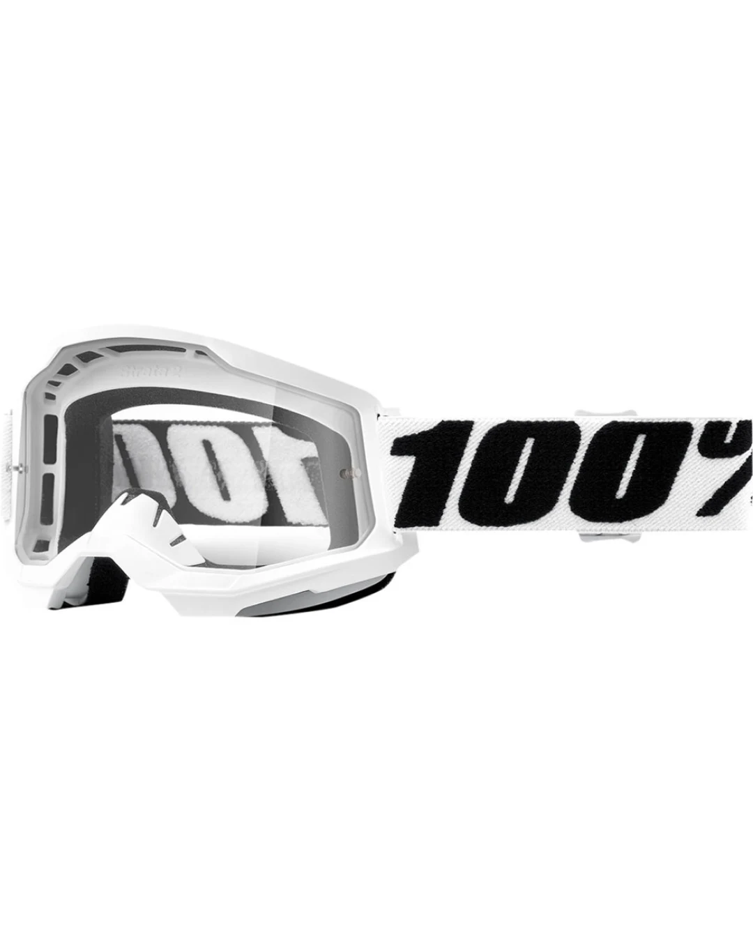 Мотокрос очила 100% STRATA2 EVEREST-CLEAR