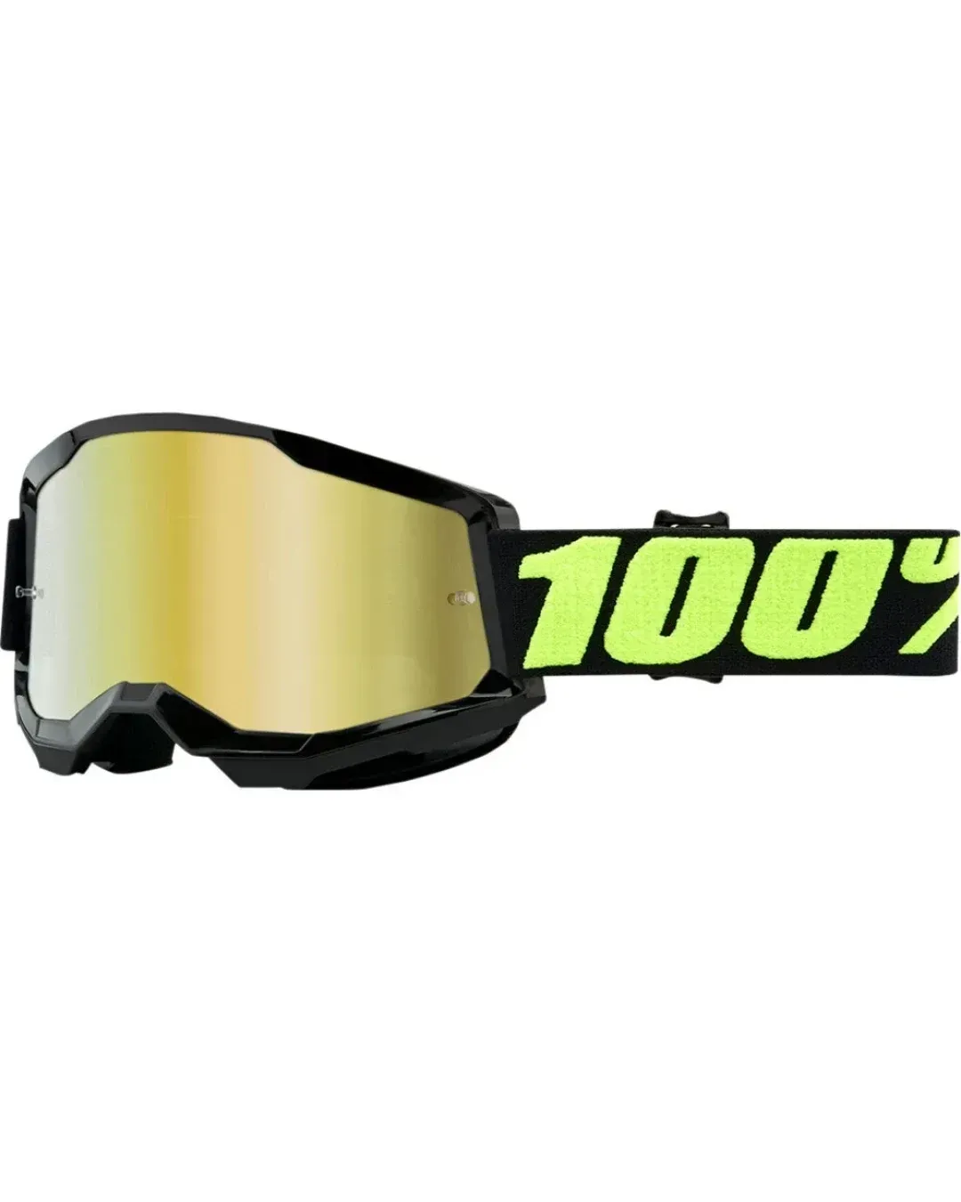 Мотокрос очила 100% STRATA2 UPSOL-MIRROR GOLD