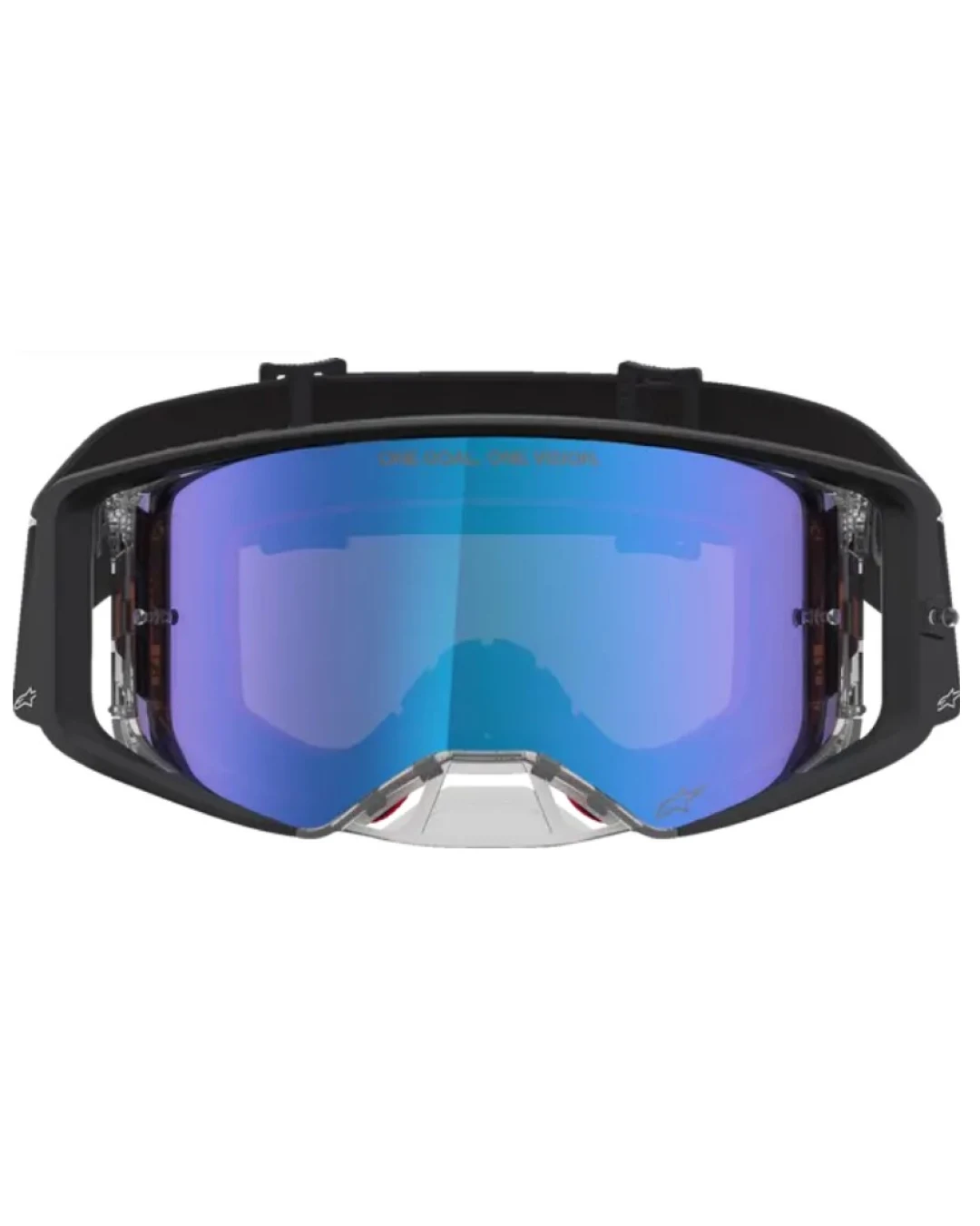 Мотокрос очила ALPINESTARS SUPERTECH ATROX BLK SILVER MIR MIRROR-PINK