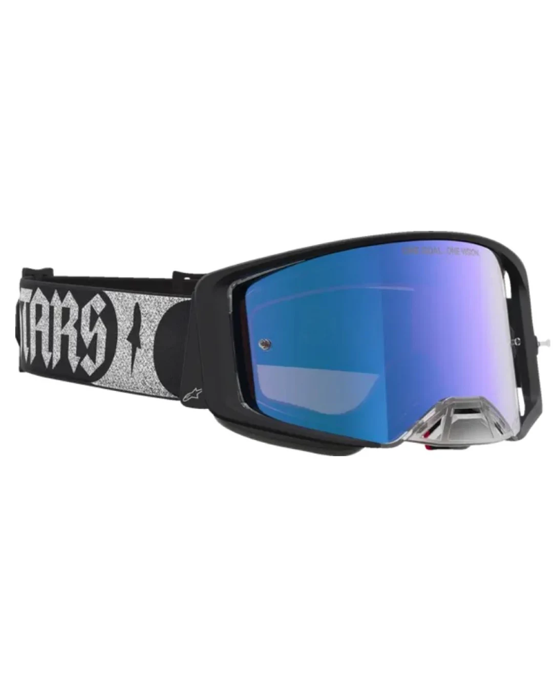 Мотокрос очила ALPINESTARS SUPERTECH ATROX BLK SILVER MIR MIRROR-PINK