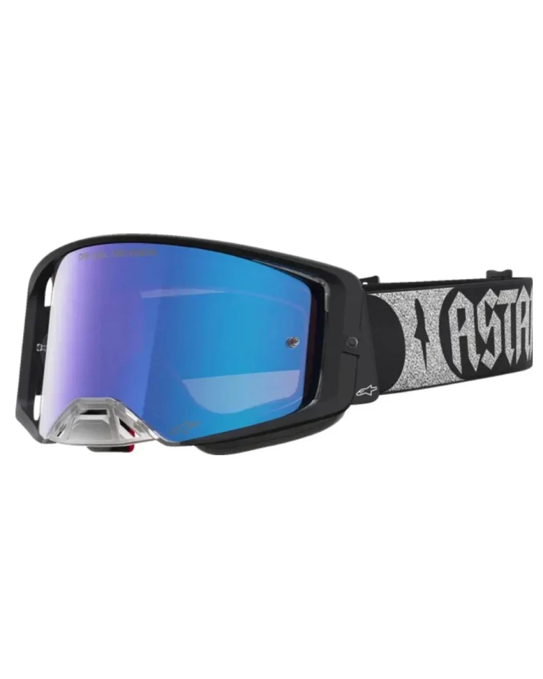 Мотокрос очила ALPINESTARS SUPERTECH ATROX BLK SILVER MIR MIRROR-PINK