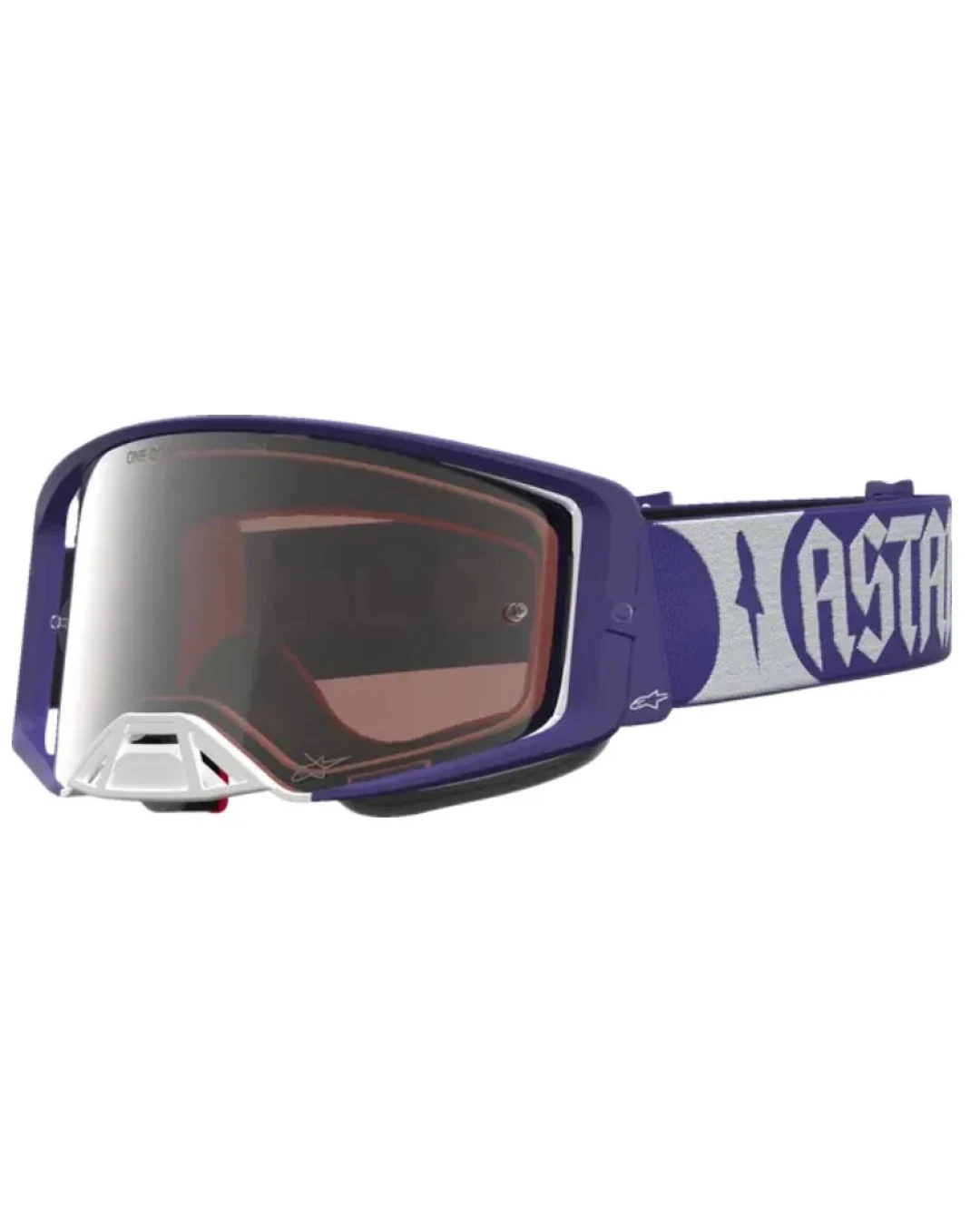 Мотокрос очила ALPINESTARS SUPERTECH ATROX DP BL WH MIRR-SILVER