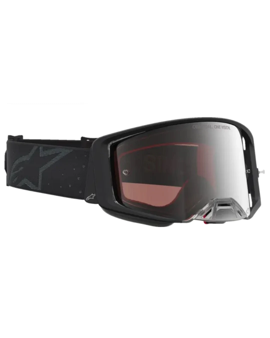 Мотокрос очила ALPINESTARS SUPERTECH CLOAK BLK MIRROR SIL