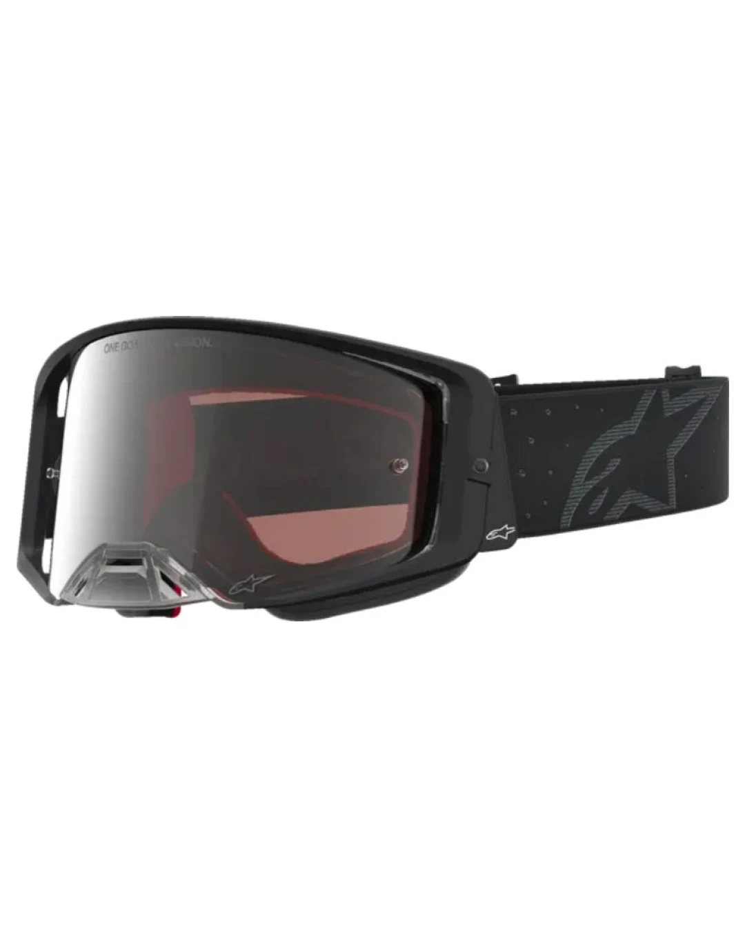 Мотокрос очила ALPINESTARS SUPERTECH CLOAK BLK MIRROR SIL