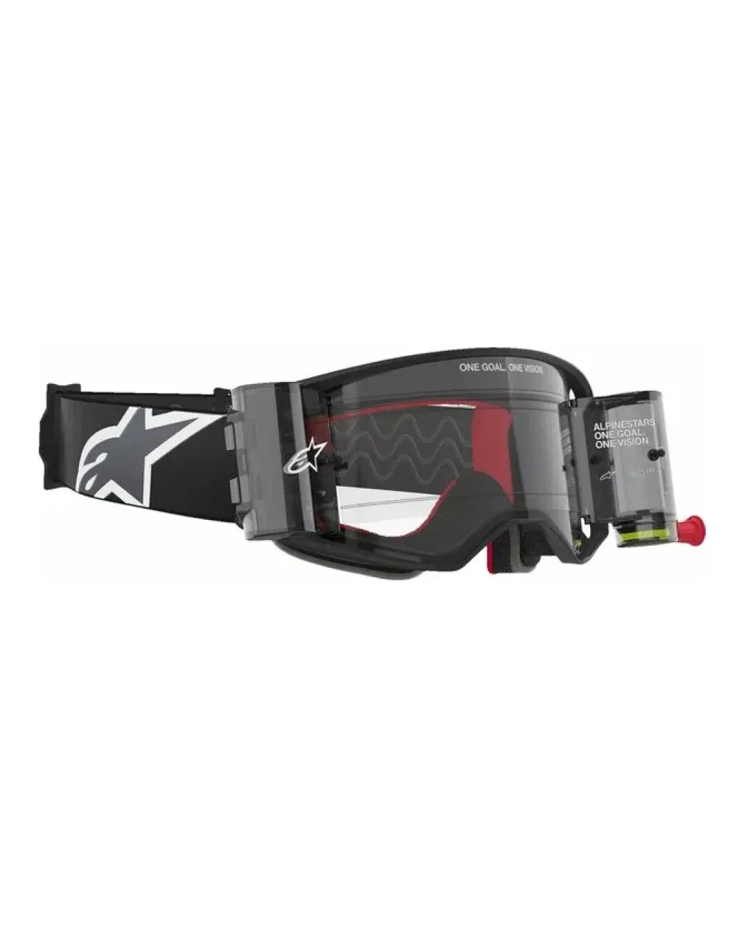 Мотокрос очила ALPINESTARS SUPERTECH CORP BLK/GRY CLEAR ROLL-OFF