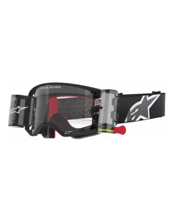 Мотокрос очила ALPINESTARS SUPERTECH CORP BLK/GRY CLEAR ROLL-OFF