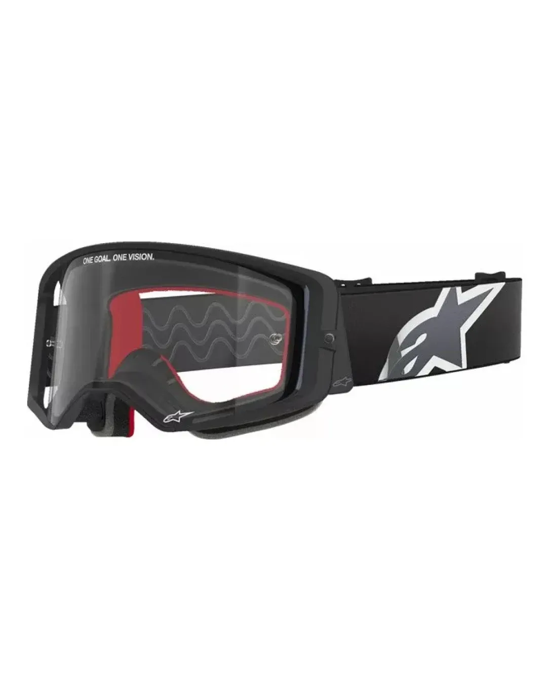 Мотокрос очила ALPINESTARS SUPERTECH CORP BLK/GRY CLEAR