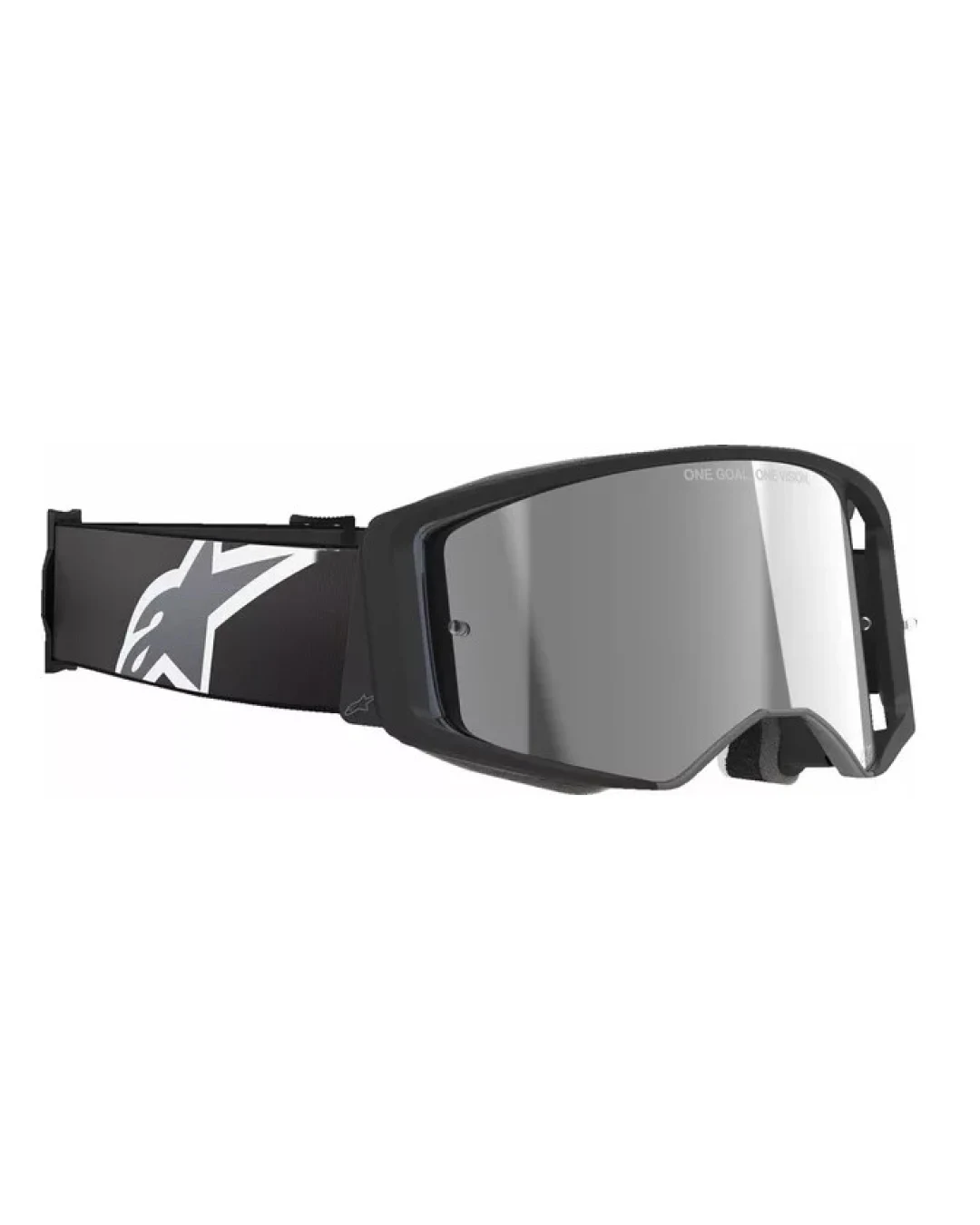 Мотокрос очила ALPINESTARS SUPERTECH CORP BLK/GRY MIRROR SILVER