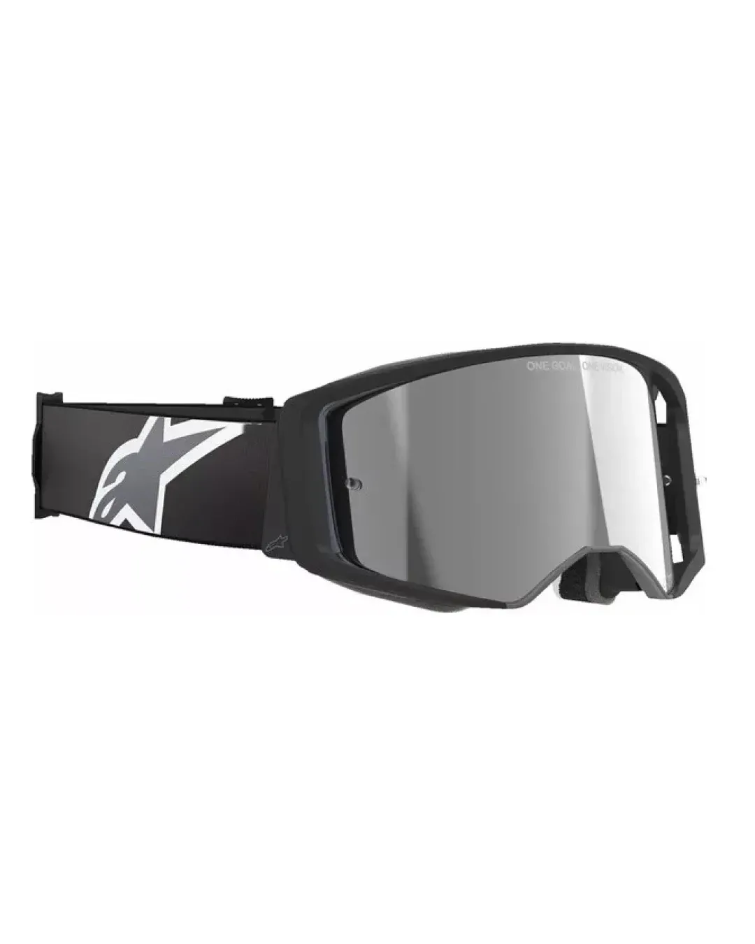 Мотокрос очила ALPINESTARS SUPERTECH CORP BLK/GRY MIRROR SILVER