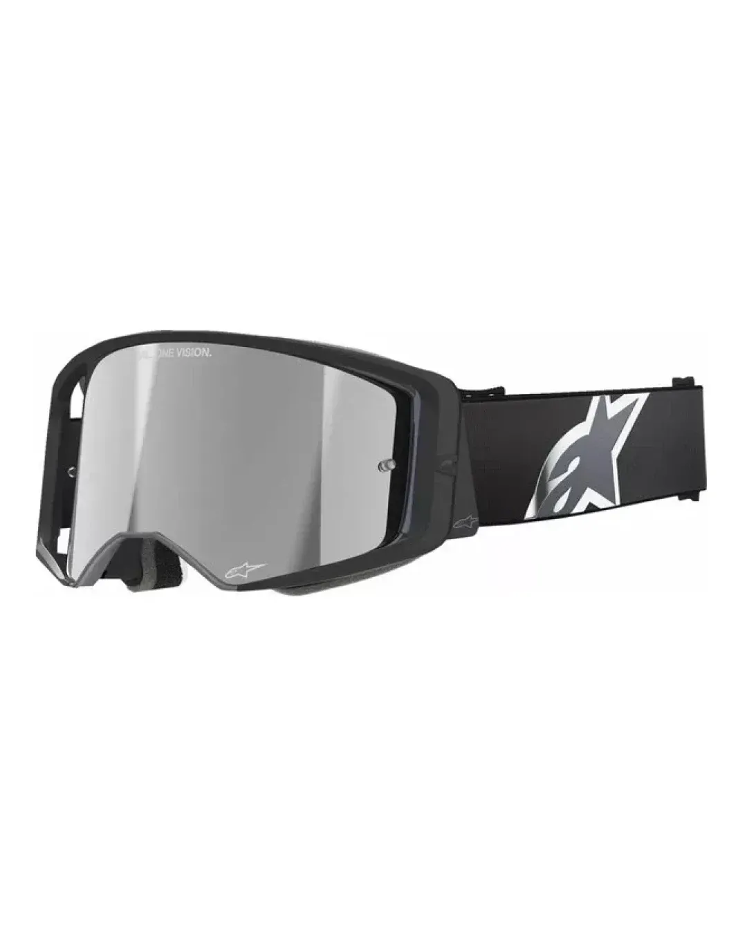 Мотокрос очила ALPINESTARS SUPERTECH CORP BLK/GRY MIRROR SILVER