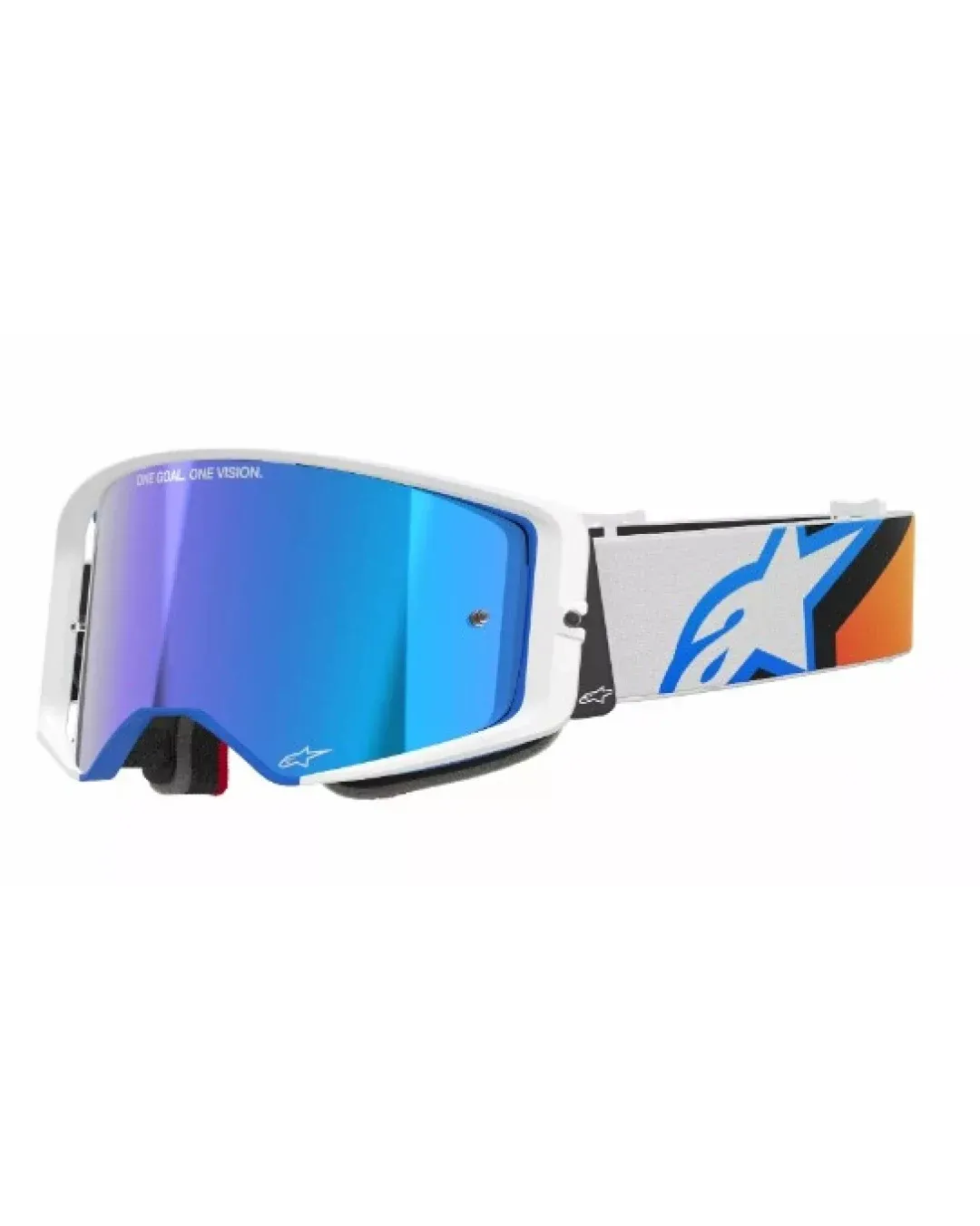 Мотокрос очила ALPINESTARS SUPERTECH CORP BLUE/OR MIRROR-BLUE