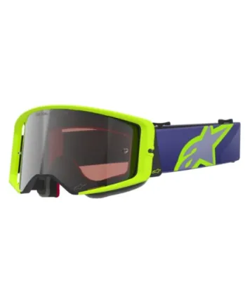 Мотокрос очила ALPINESTARS SUPERTECH CORP PURPLE/YL MIRROR-SIL