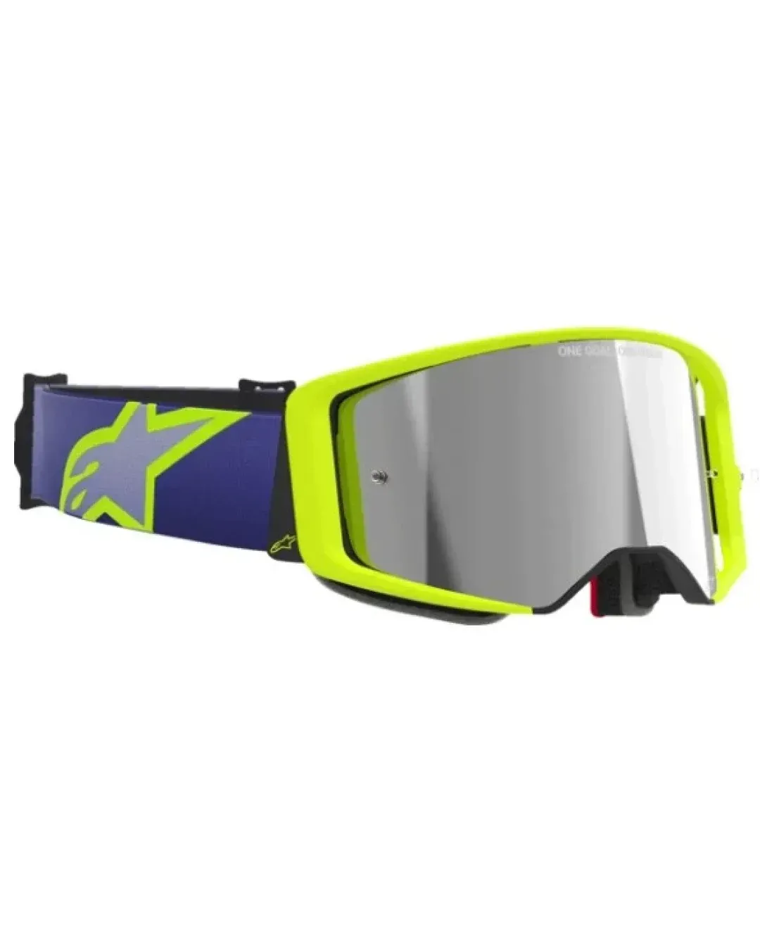 Мотокрос очила ALPINESTARS SUPERTECH CORP PURPLE/YL MIRROR-SIL