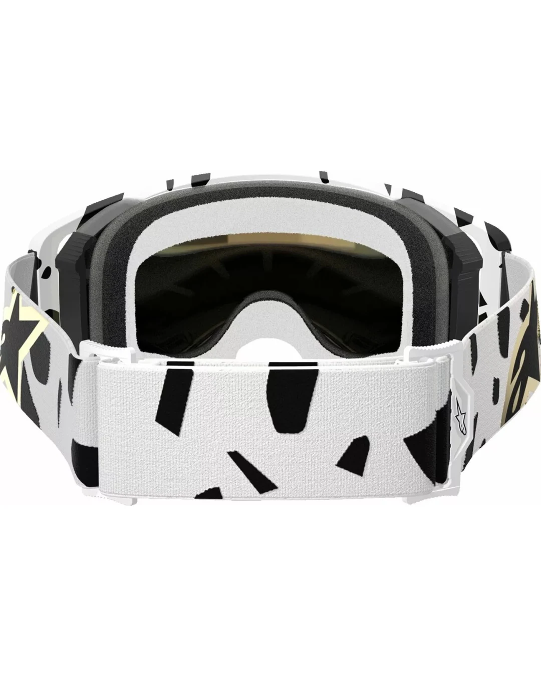Мотокрос очила ALPINESTARS SUPERTECH CORP WHT/GLD MIRROR-GLD