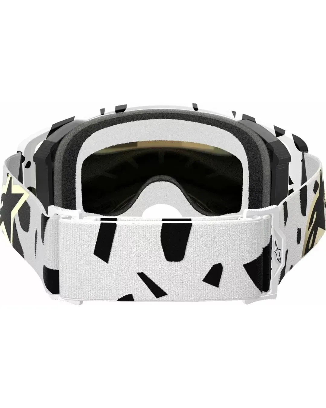 Мотокрос очила ALPINESTARS SUPERTECH CORP WHT/GLD MIRROR-GLD