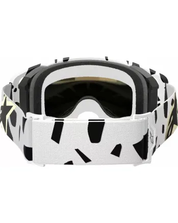 Мотокрос очила ALPINESTARS SUPERTECH CORP WHT/GLD MIRROR-GLD