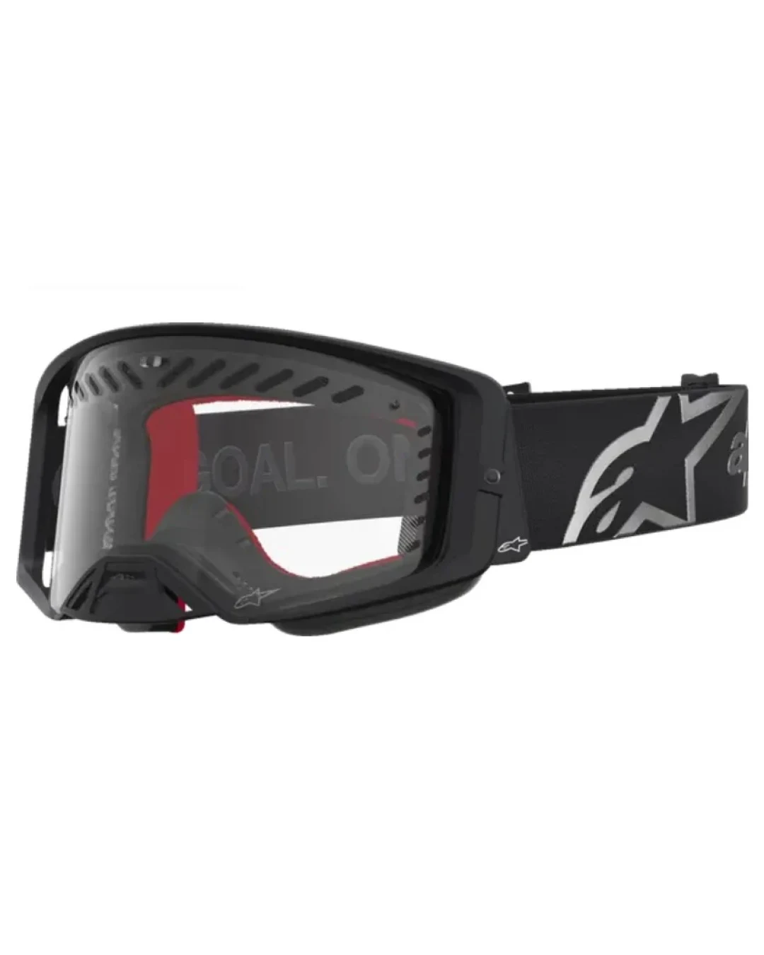 Мотокрос очила ALPINESTARS SUPERTECH DURA AIR FLUID BLK/SIL/CLR