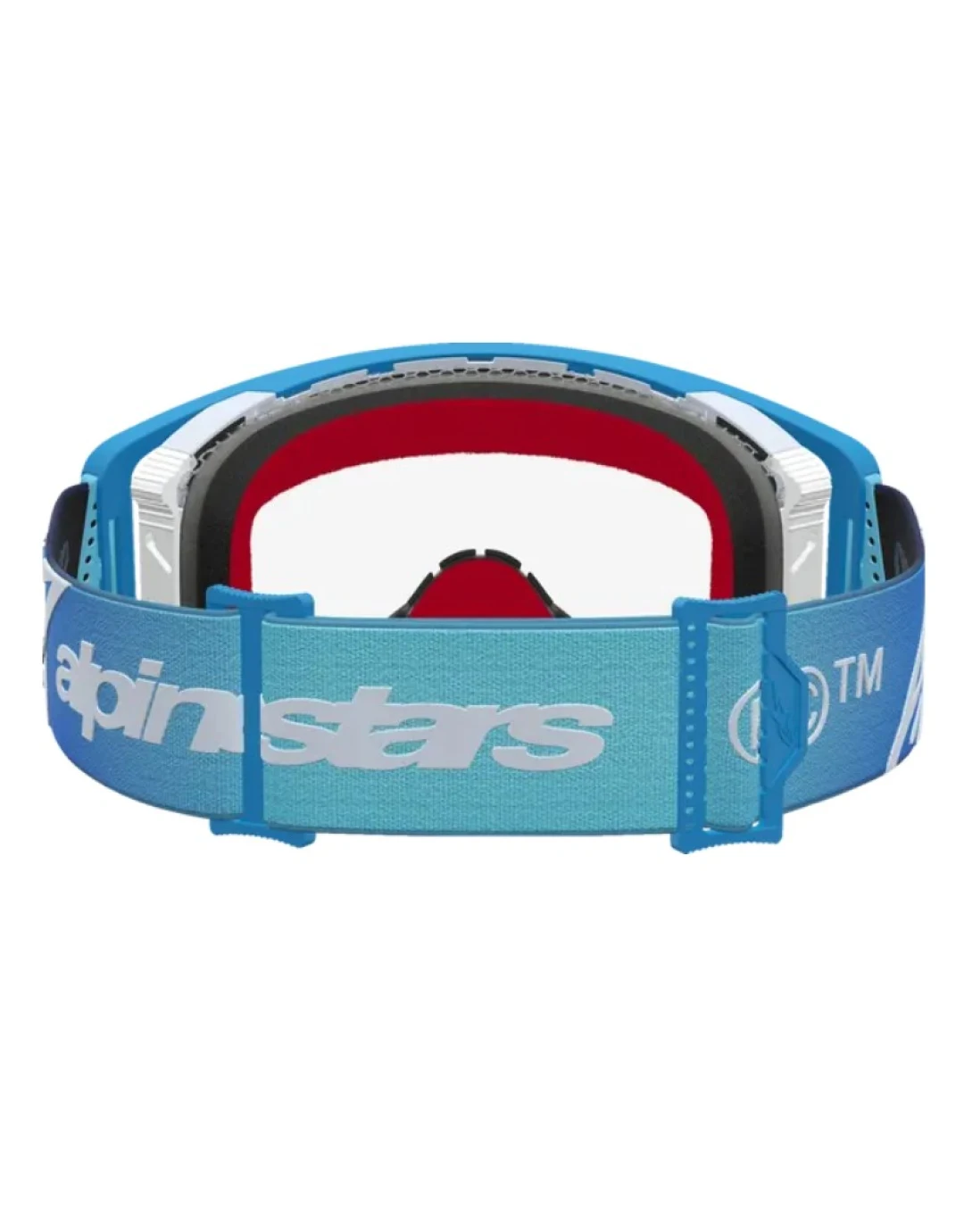 Мотокрос очила ALPINESTARS SUPERTECH DURA AIR FLUID BLUE FADE/SIL/CLR