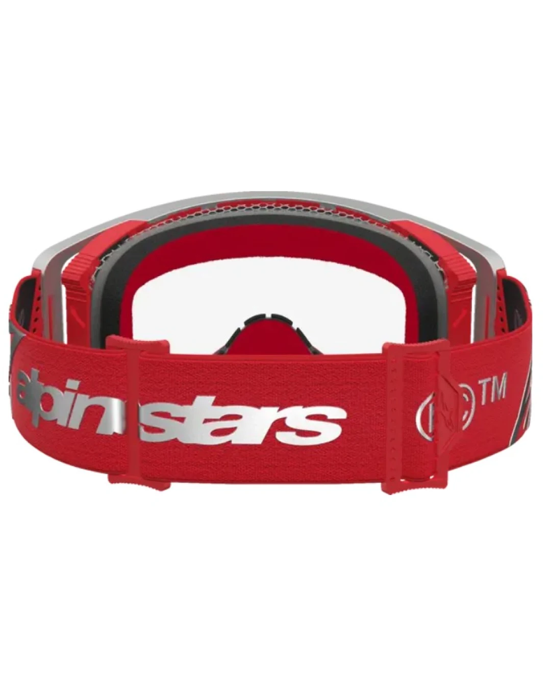 Мотокрос очила ALPINESTARS SUPERTECH DURA AIR FLUID RED/SIL/CLR