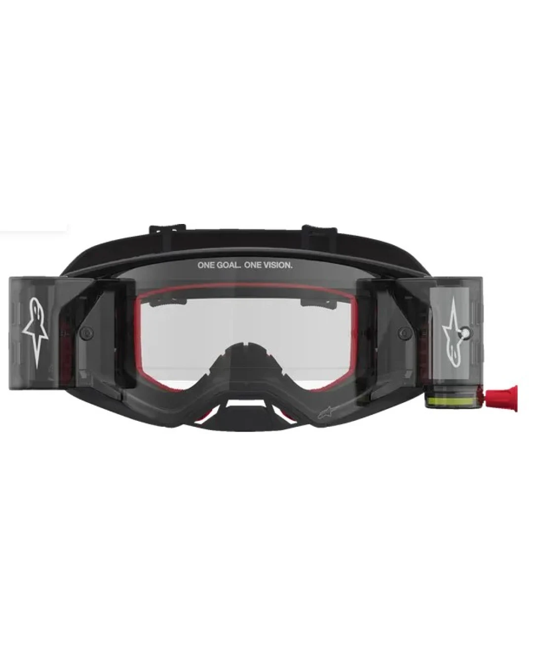 Мотокрос очила ALPINESTARS SUPERTECH FIRMA ROLL OFF BLK/SIL/CLR