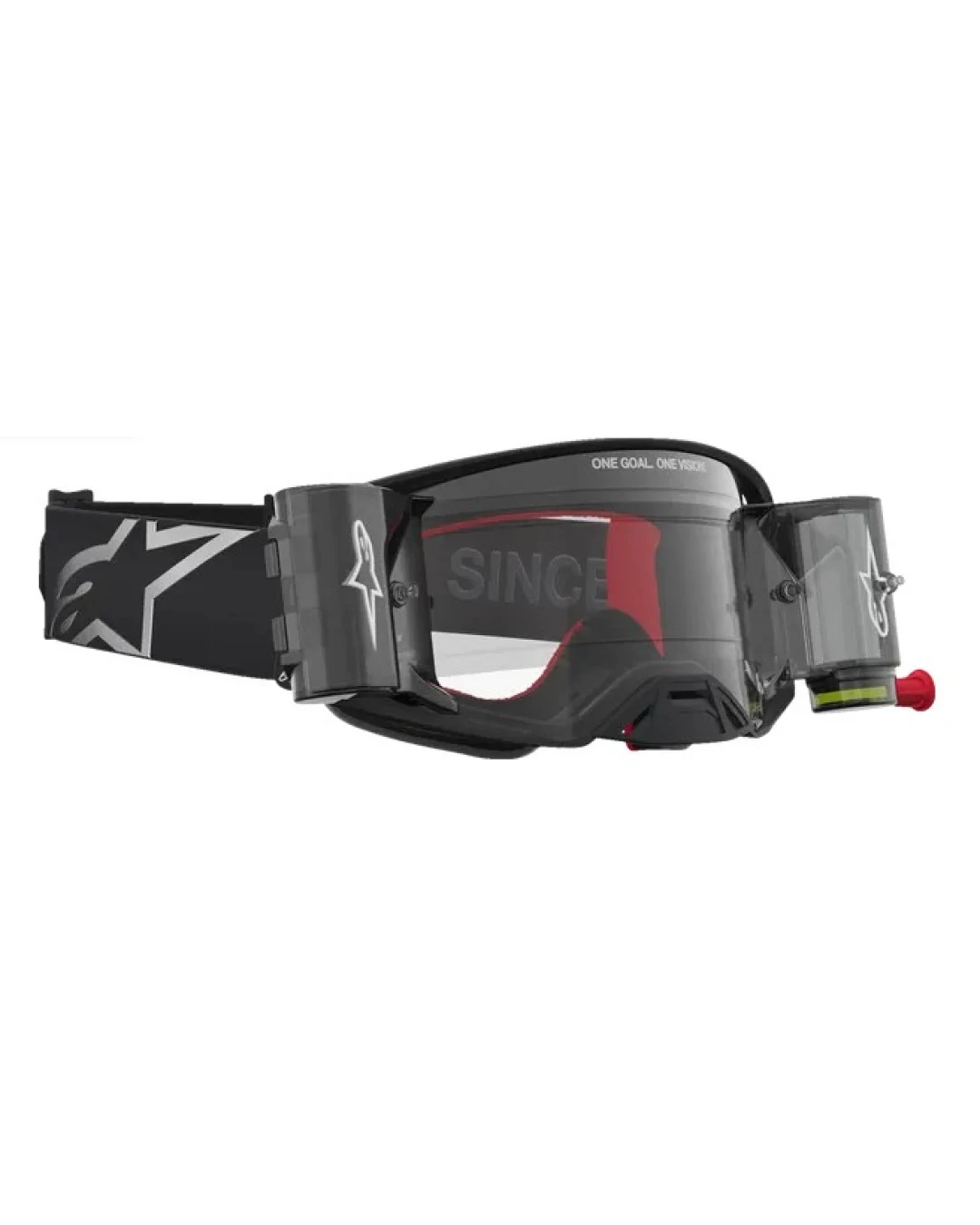 Мотокрос очила ALPINESTARS SUPERTECH FIRMA ROLL OFF BLK/SIL/CLR